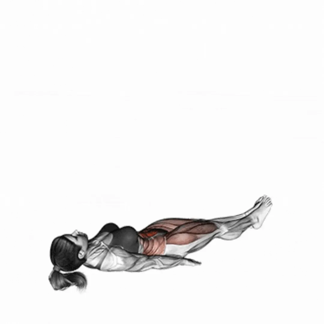 Lying Leg Raise Hip Lift