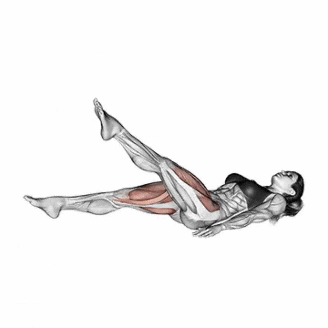 Lying Scissor Kick
