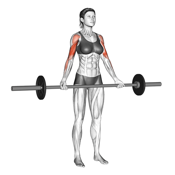 Wide Grip Drag Curl