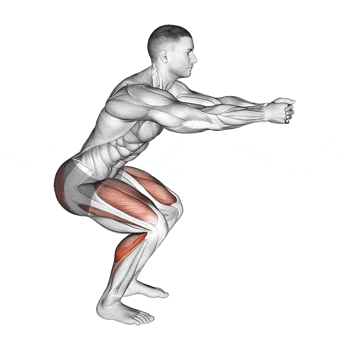 Squat Hold Calf Raise