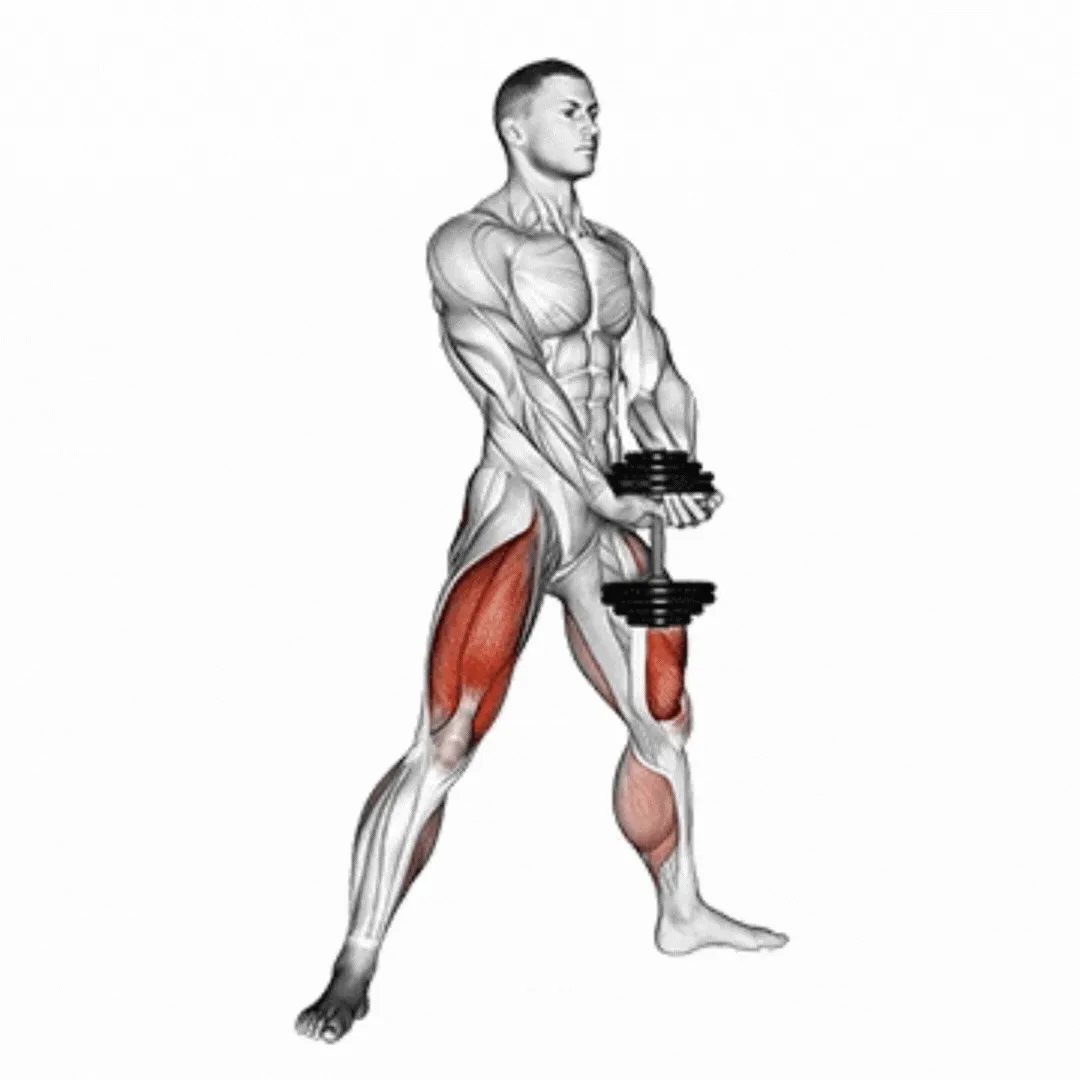 Sumo-Plie Dumbbell Squat