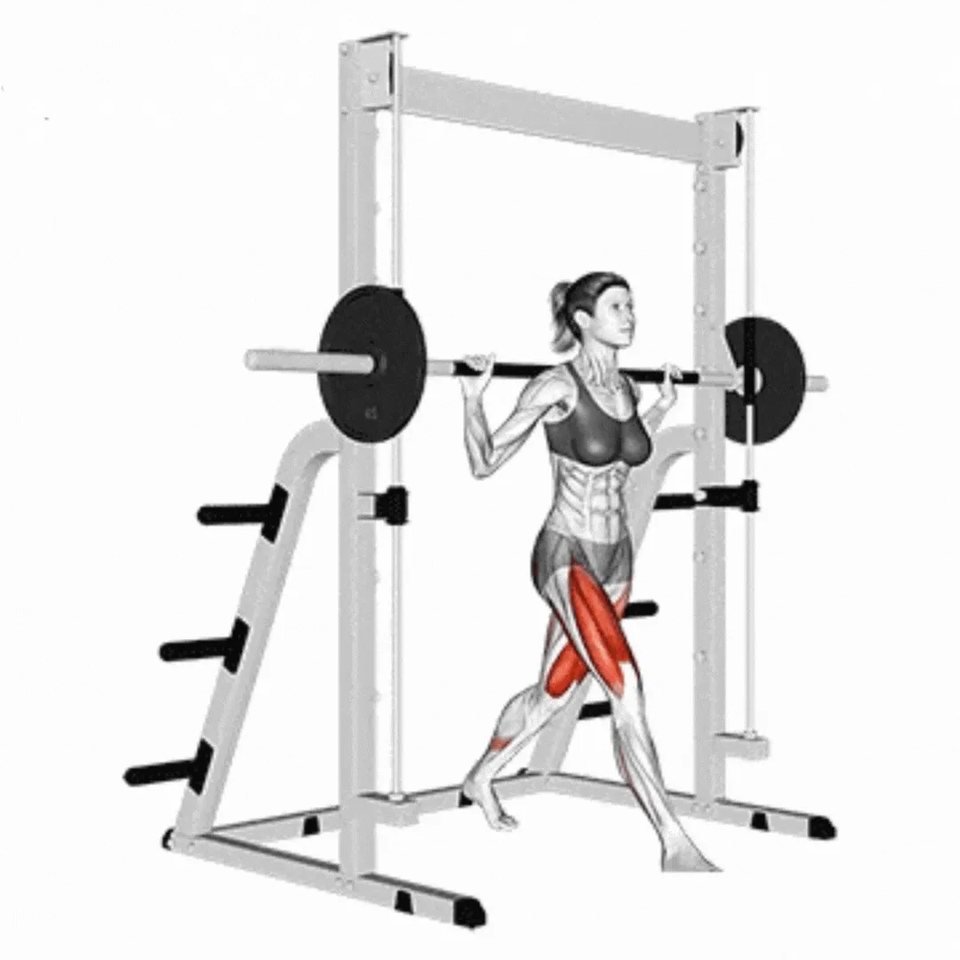 Smith Machine Lunge