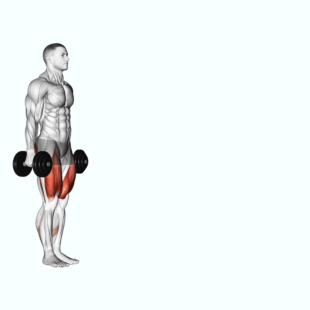 Dumbbell Walking Lunge