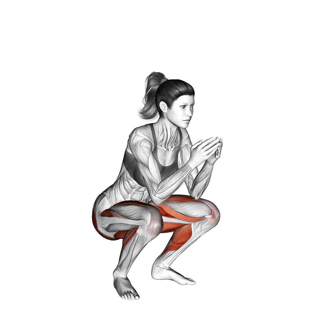 Bodyweight Frog Squat