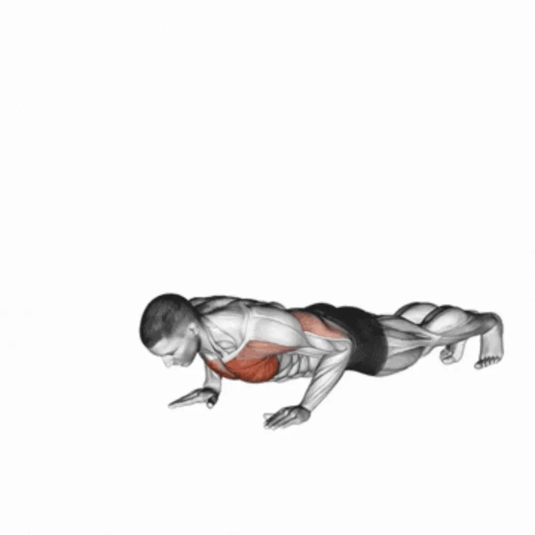 One Arm Raise Push-Up