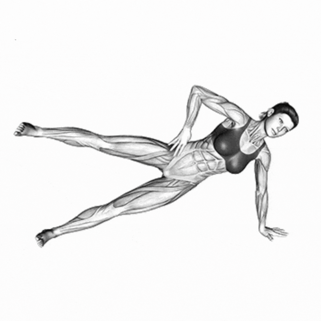 Side Bridge Hip Abduction