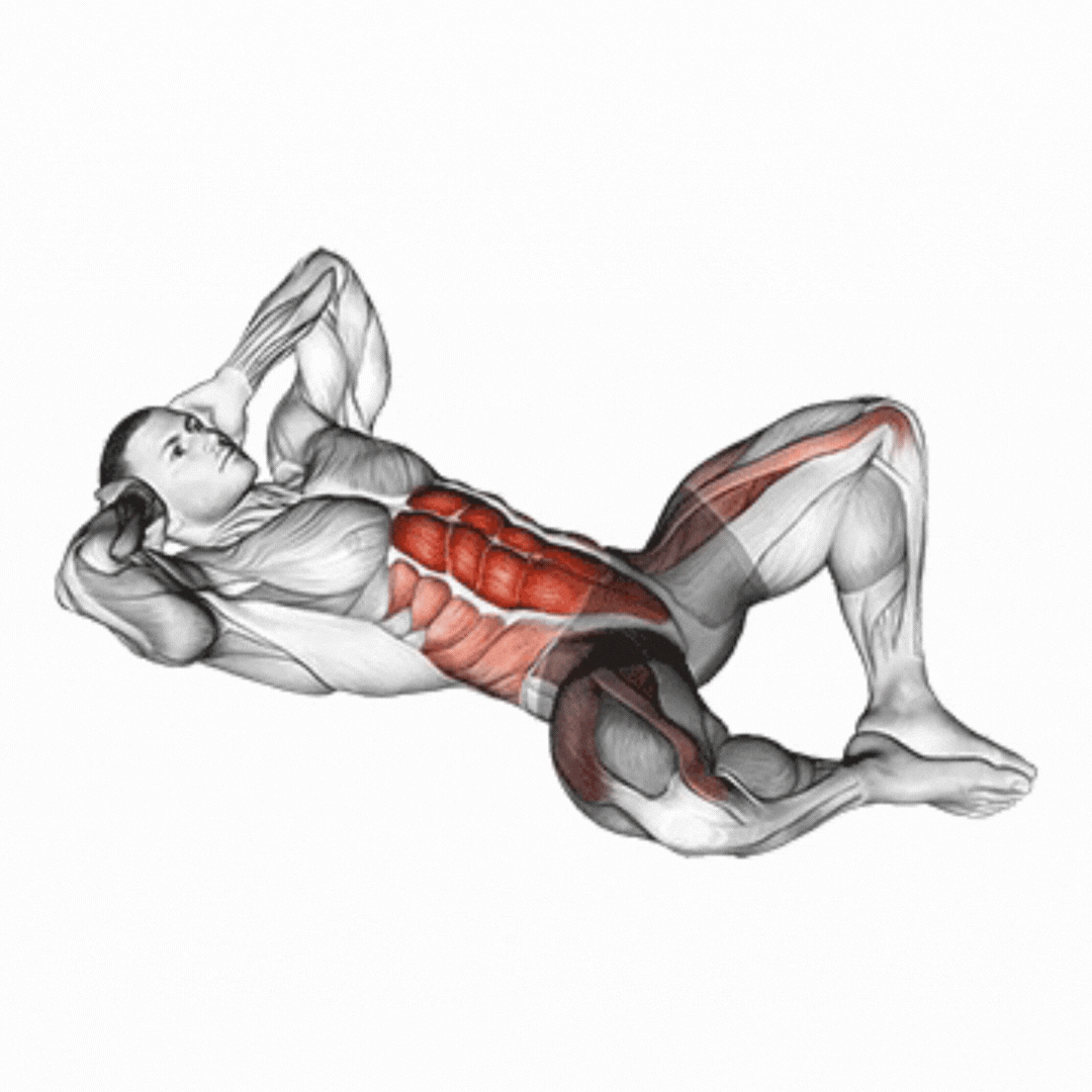 Frog Crunches