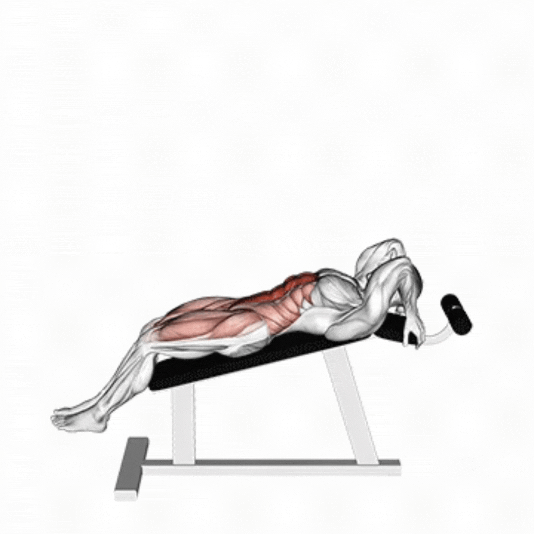 Incline Leg Hip Raise