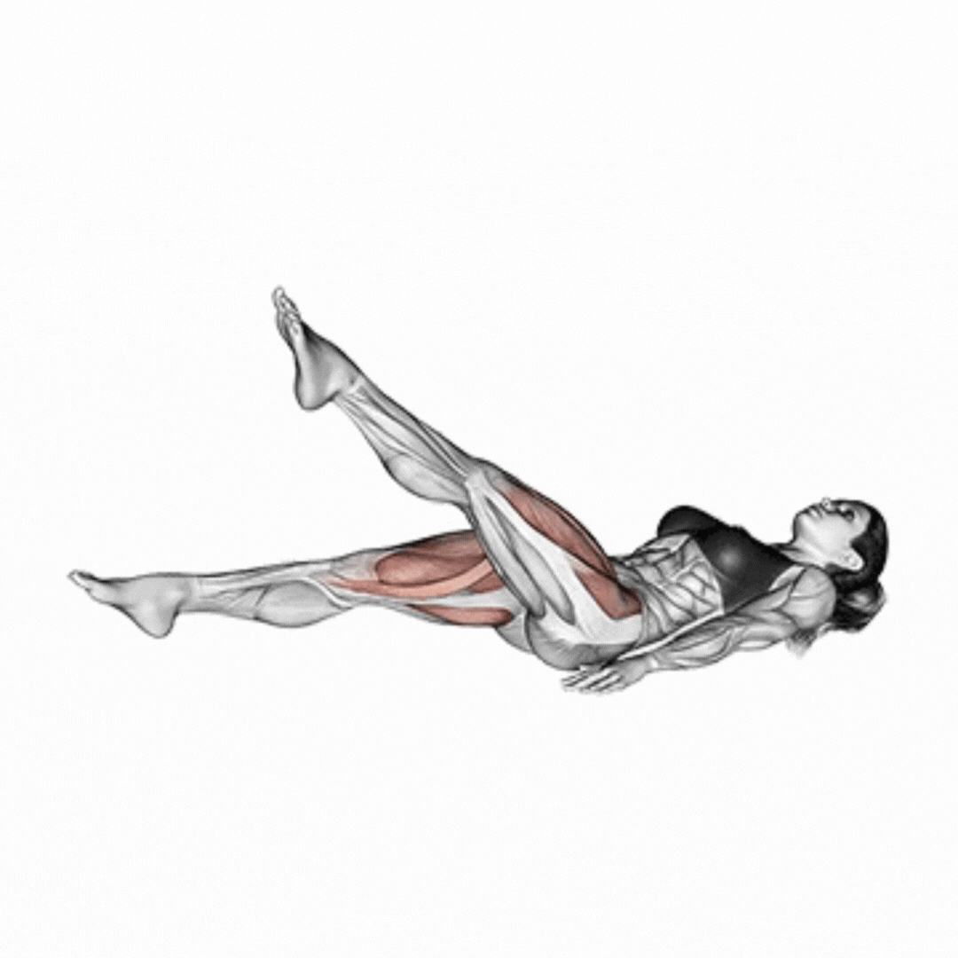 Lying Scissor Kick