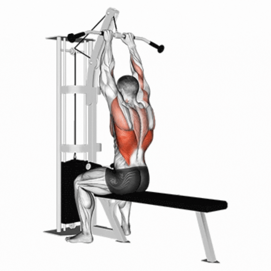 Seated Cable High Row