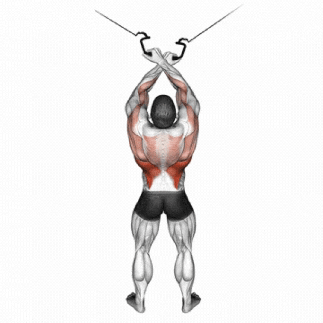 Cable Cross-over Lat Pulldown