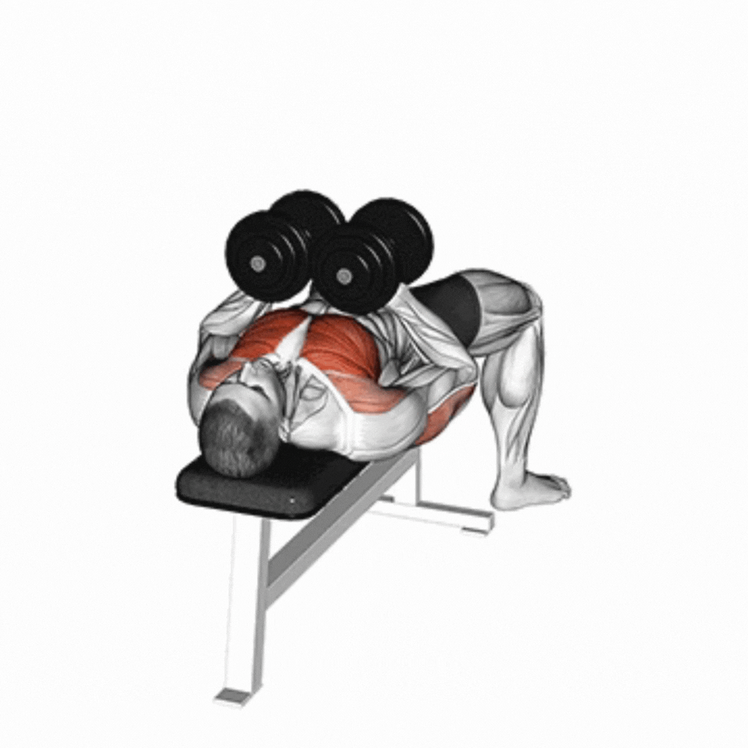 Dumbbell Squeeze Press