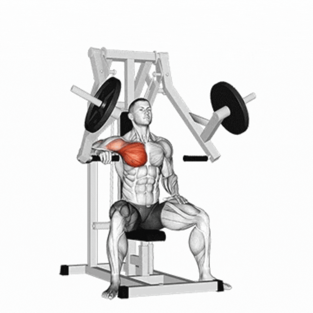 Single Arm Incline Chest Press Machine