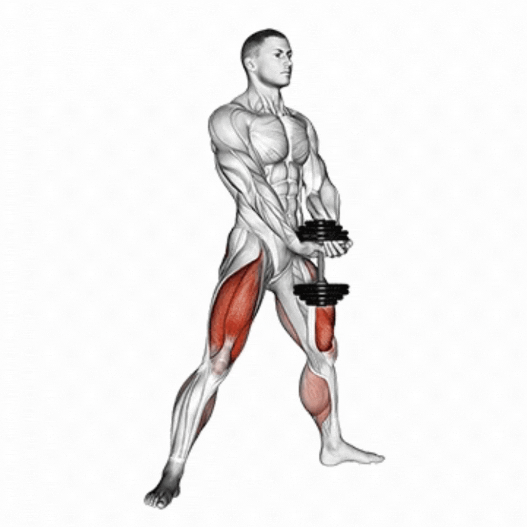 Sumo-Plie Dumbbell Squat