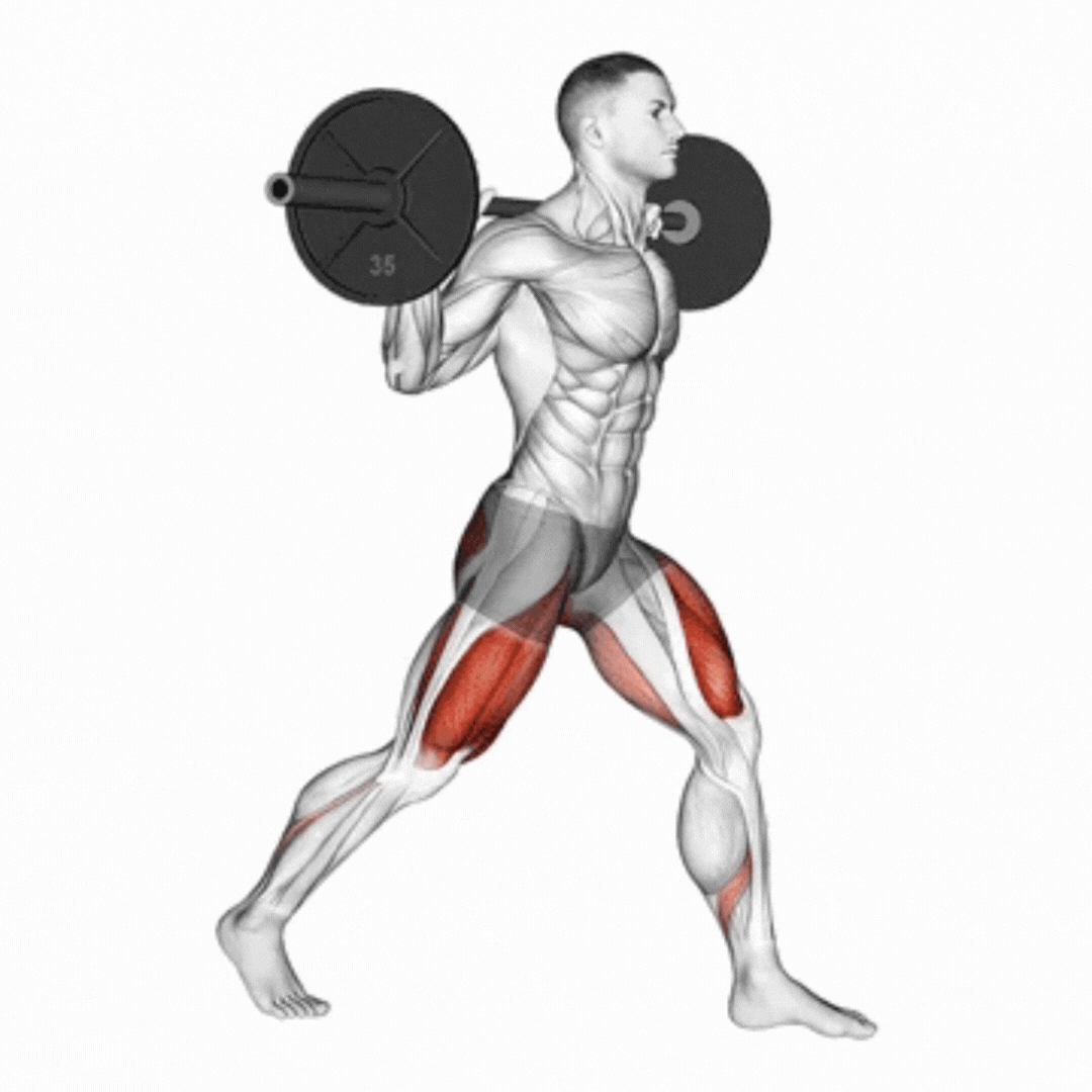 Barbell Split Squat