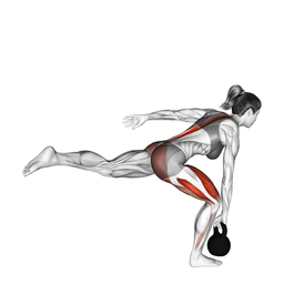 Kettlebell Single Leg Deadlift
