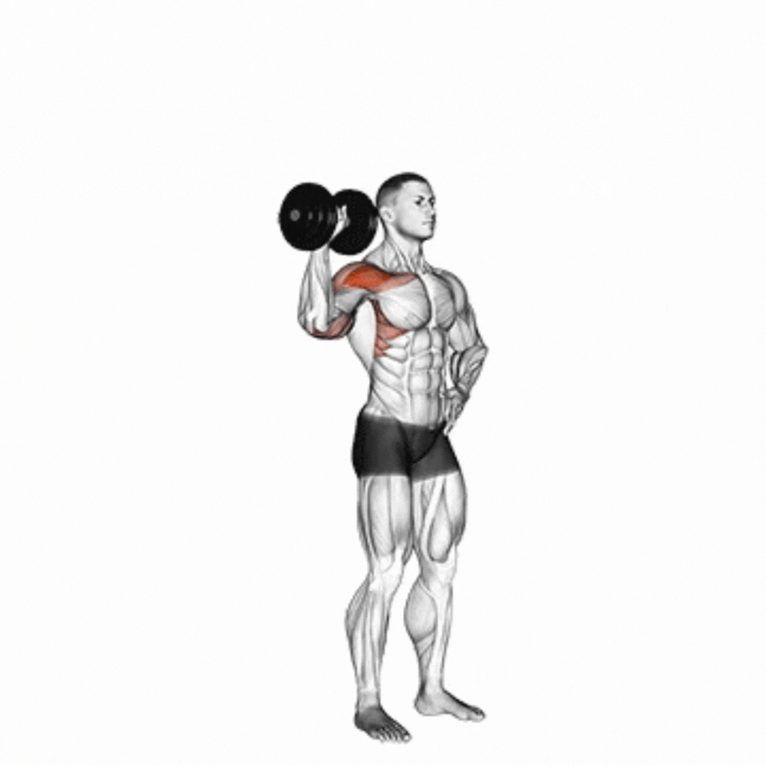 Dumbbell One-Arm Shoulder Press