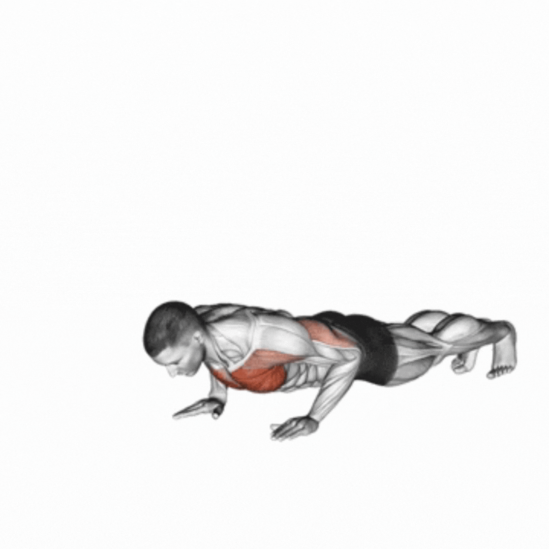 One Arm Raise Push-Up