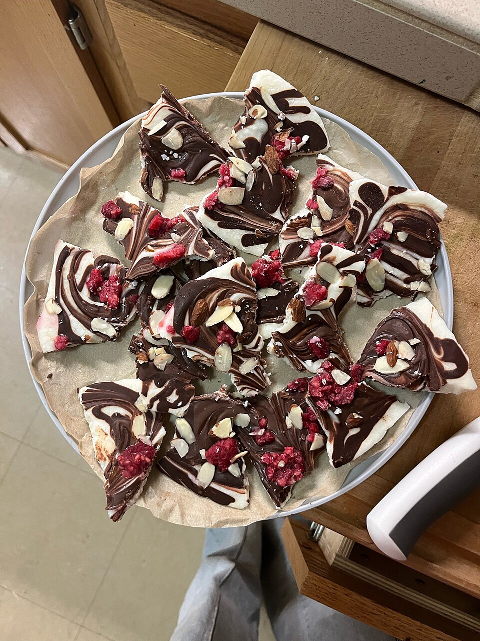 Frozen Yogurt Bark