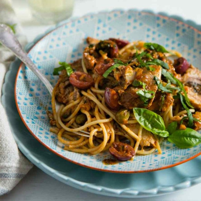 Whole-Wheat Pasta with Tuna