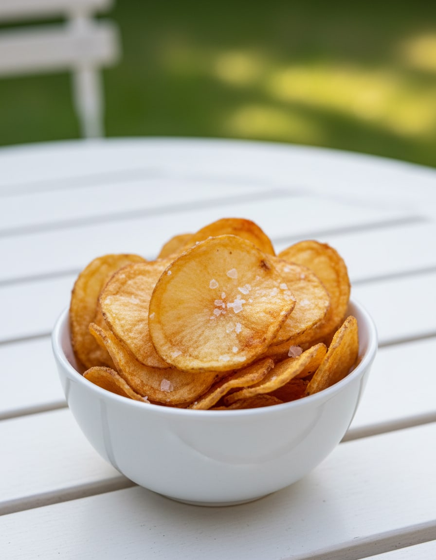 Patatas chips al horno (caseras)