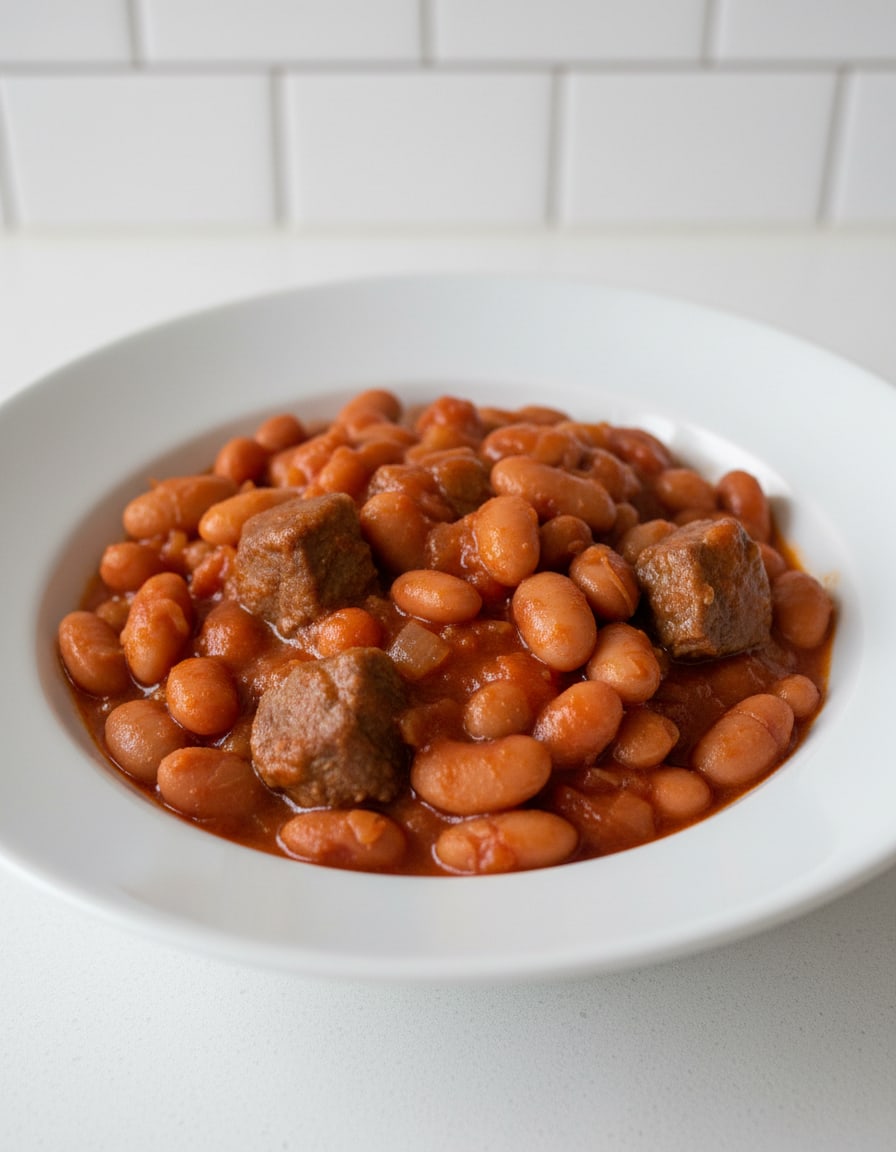 Borlotti-Bohnen mit Rindfleisch