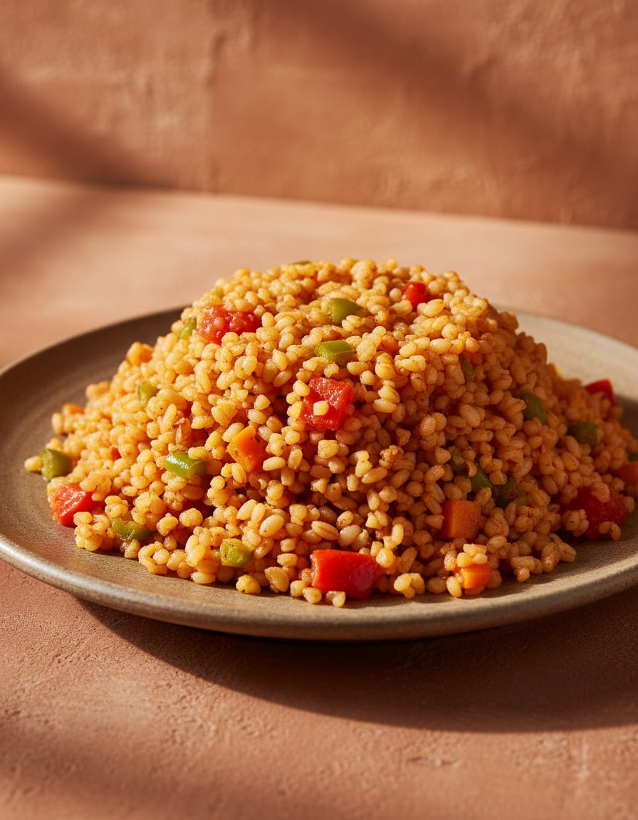 Bulgur Pilaf with Vegetables