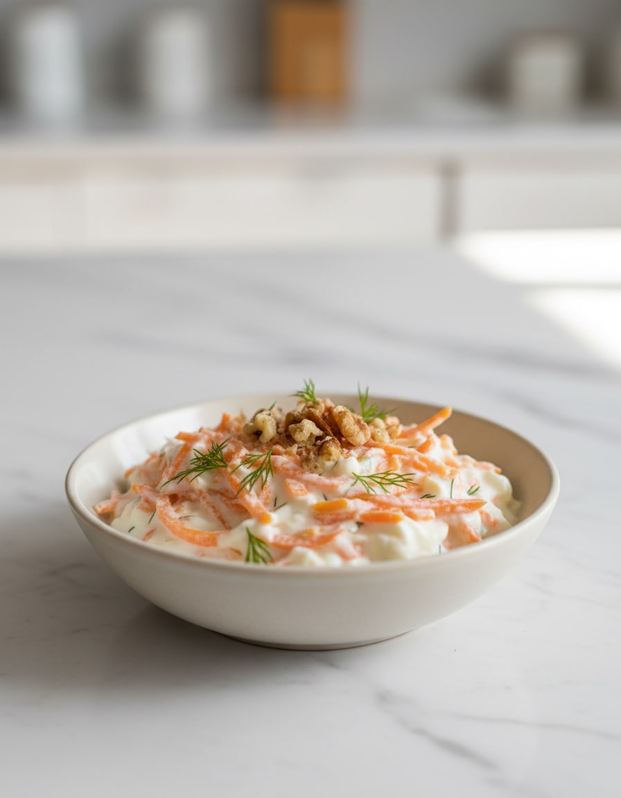 Carrot Tarator with Yogurt