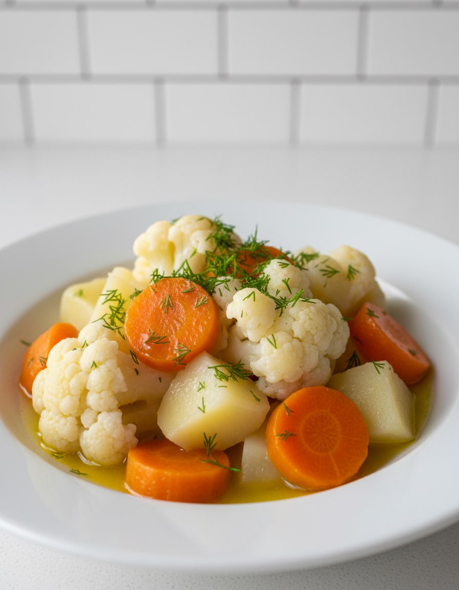 Cauliflower in Olive Oil