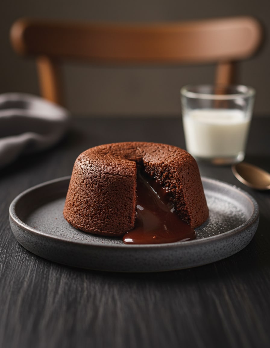 Moelleux au chocolat coulant