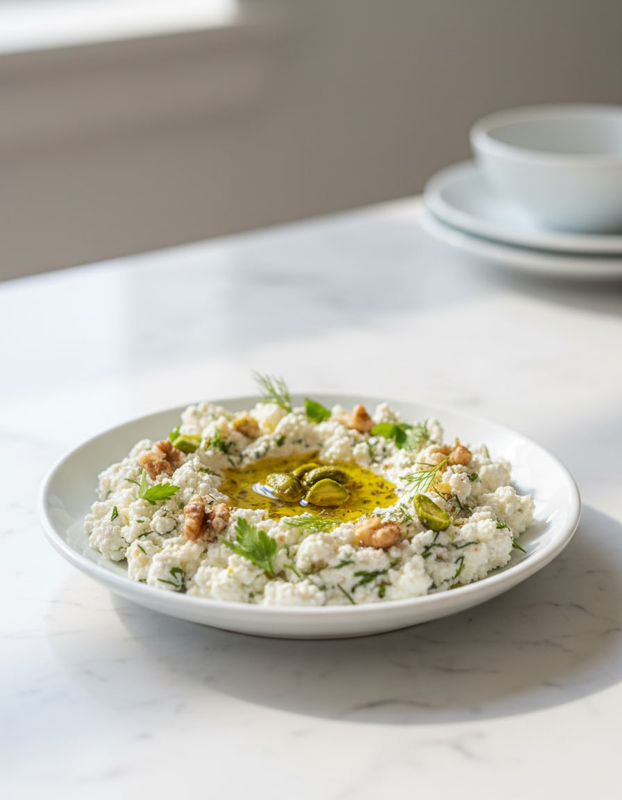 Girit ezmesi (crema de queso cretense)
