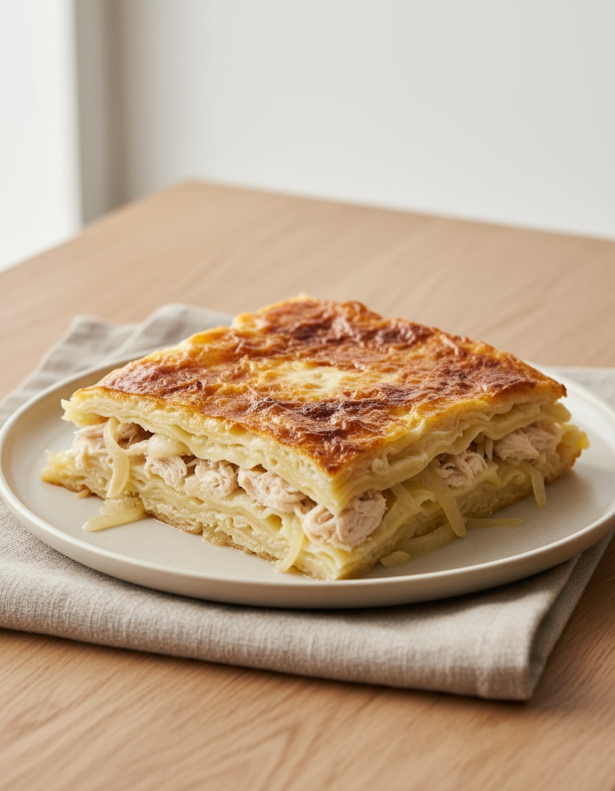 Cullama (Chicken Yufka Bake)