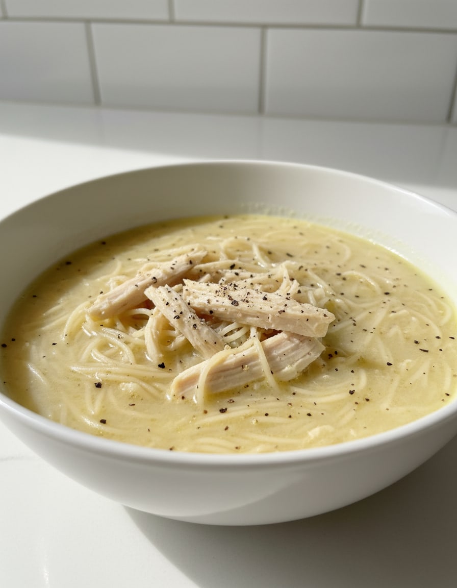 Egg-Lemon Chicken Soup