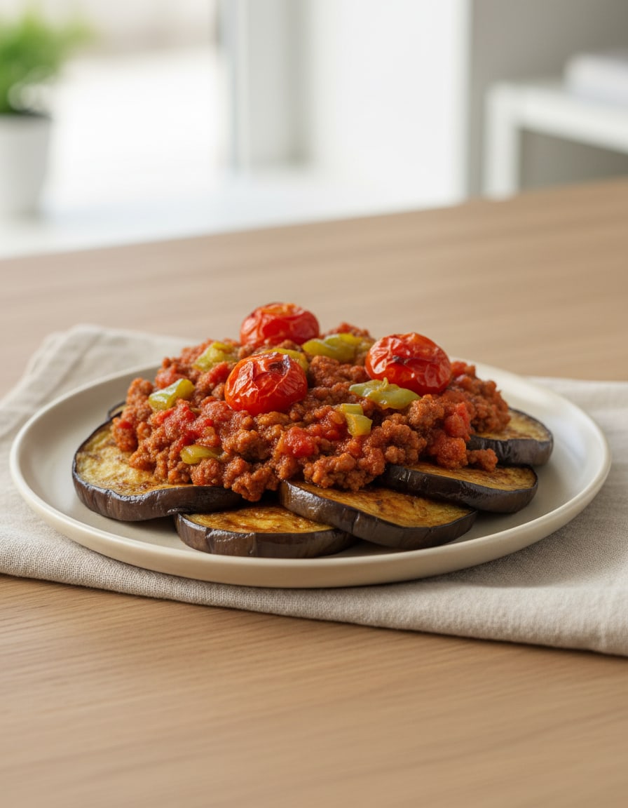 Eggplant Moussaka (Turkish Style)
