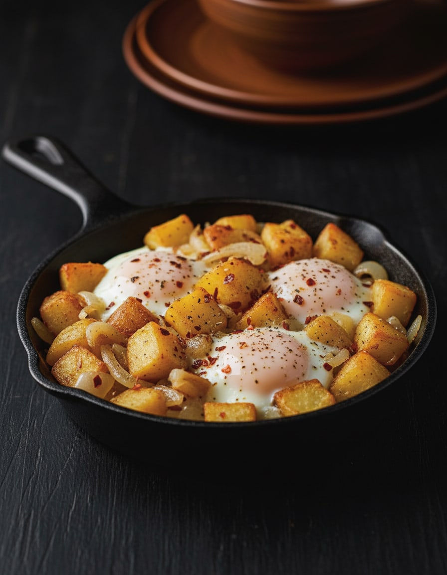 Eggs with Fried Potatoes