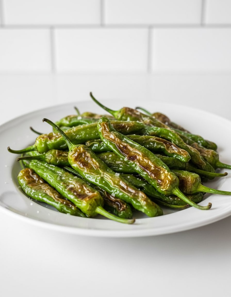 Fried Green Peppers