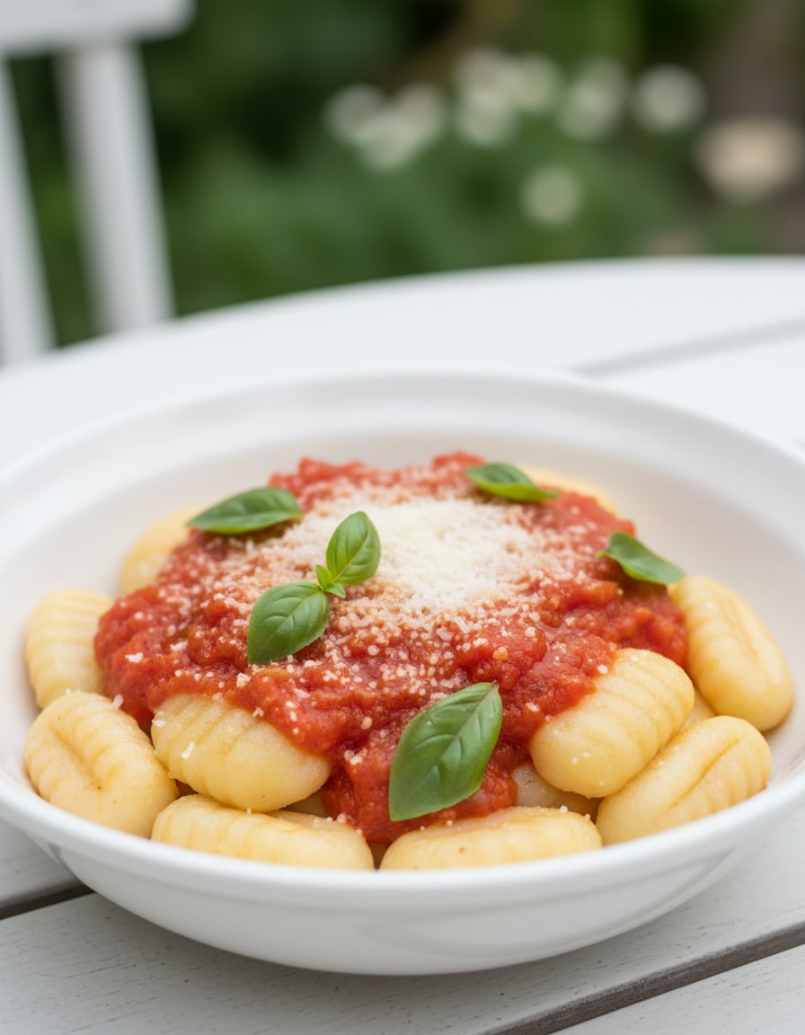 Gnocchi with Tomato Sauce