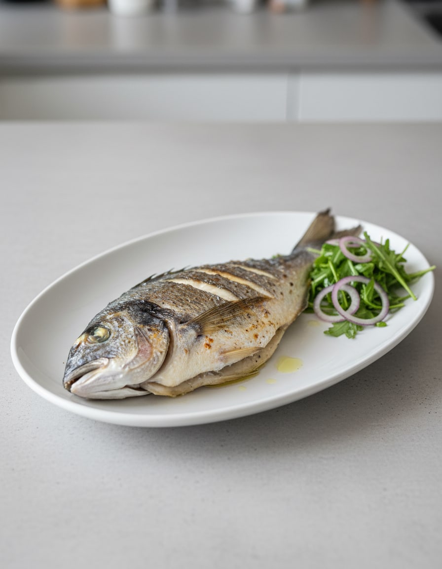 Grilled Sea Bream