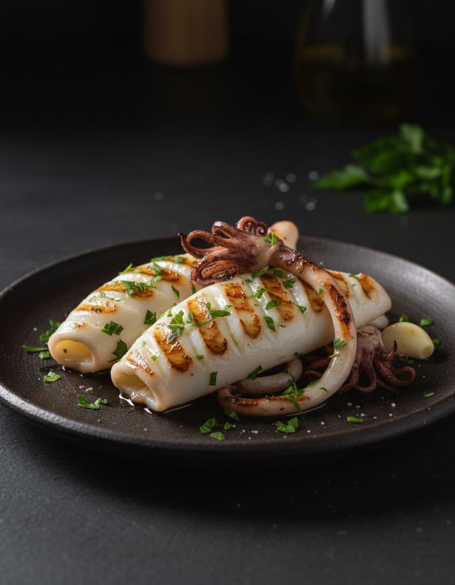 Grilled Squid