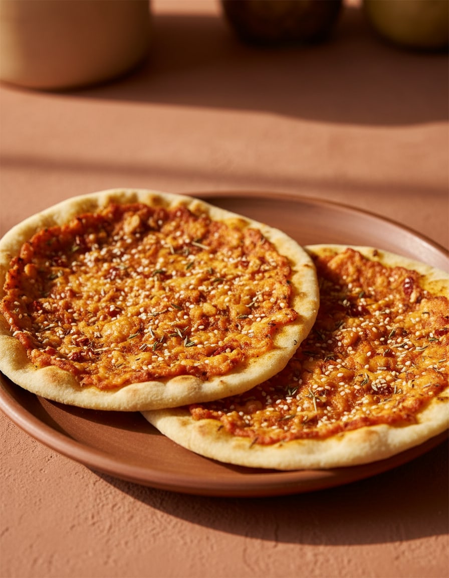 Katıklı ekmek (galette au fromage et piment de Hatay)