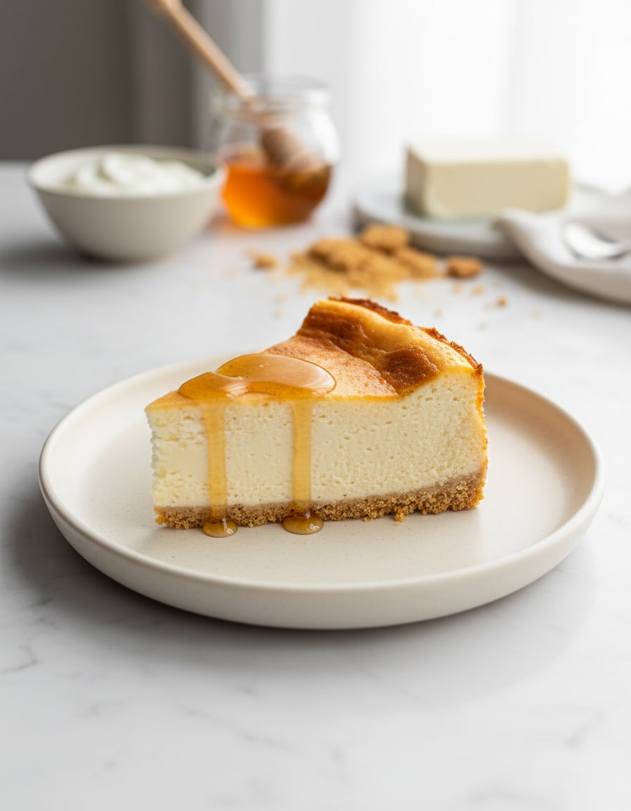 Honey Yogurt Cheesecake