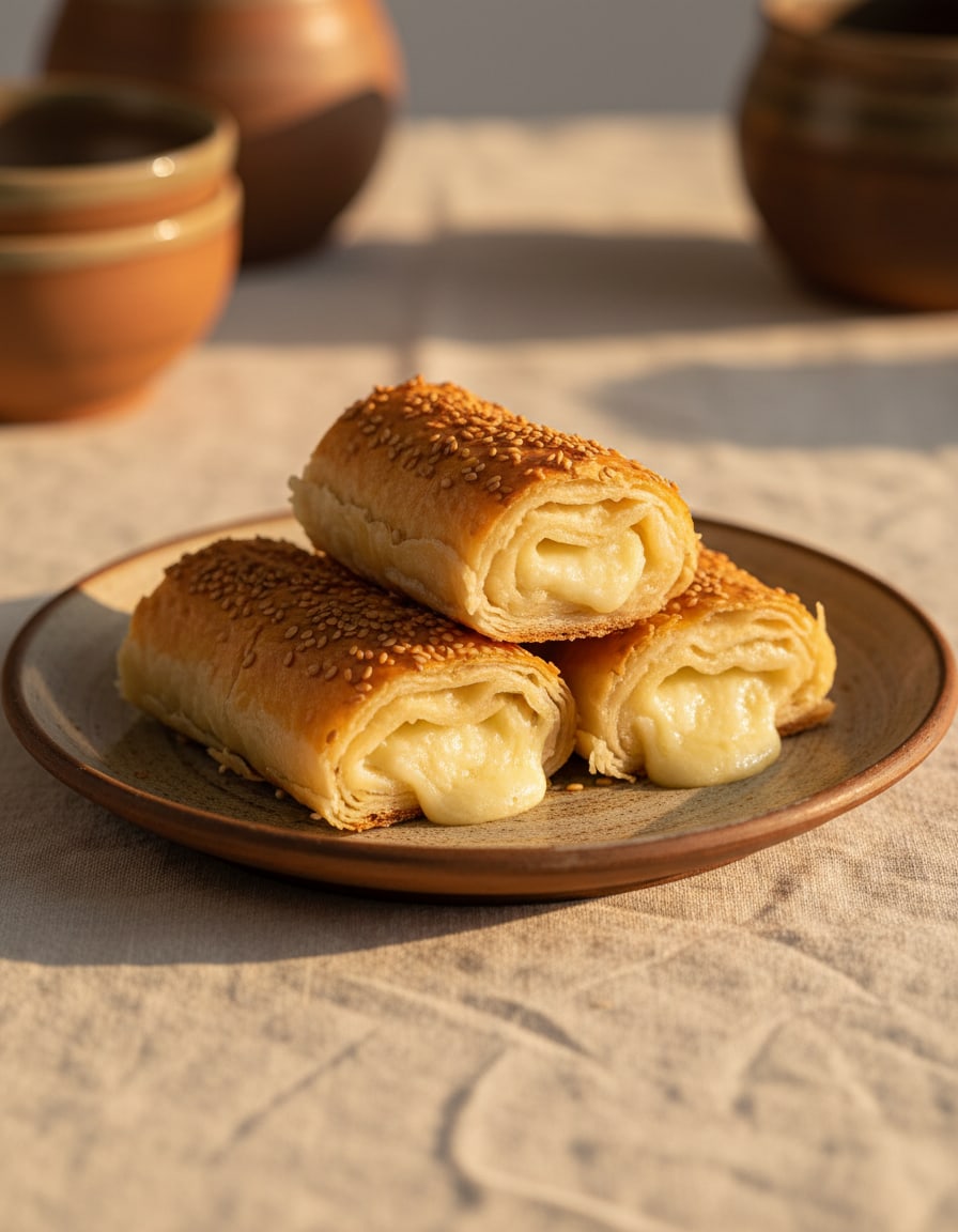 Kashar Cheese Borek (Rolled)