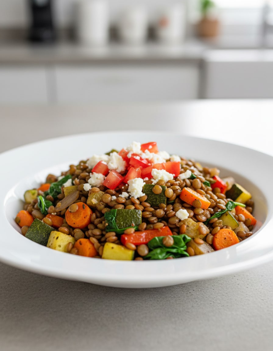 Lentil Vegetable Bowl