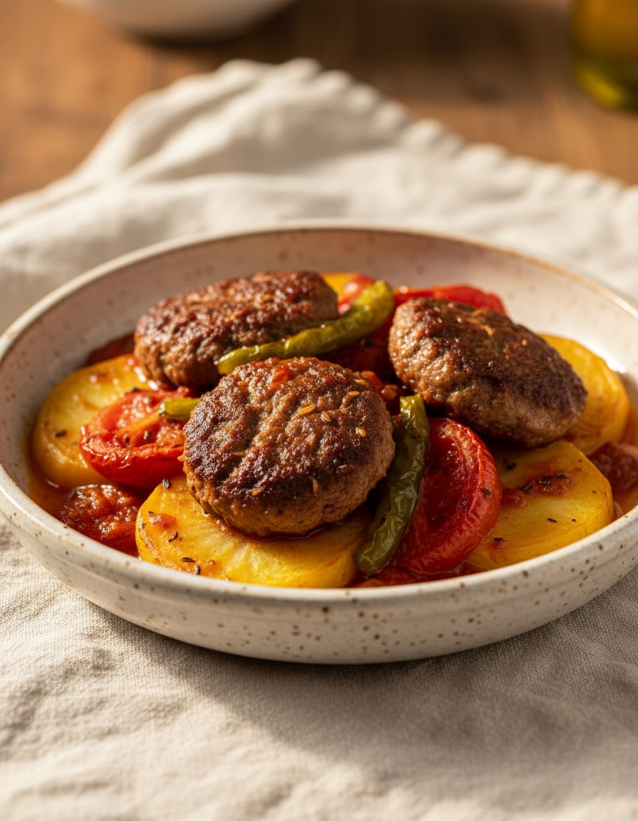 Odemis Kofte (Tray-Baked Meatballs)