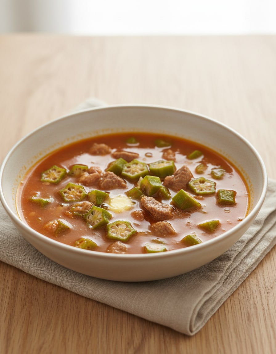 Soupe de gombos