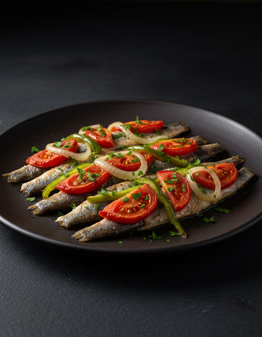 Oven-Baked Anchovies