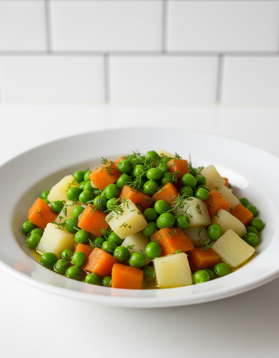 Peas in Olive Oil