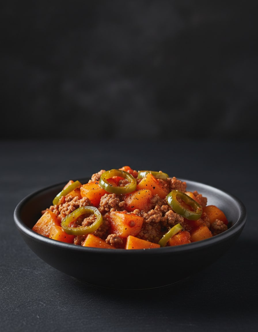 Potatoes with Ground Beef