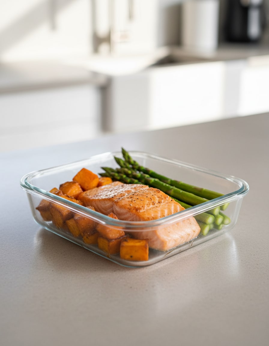 Salmon and Sweet Potato (Meal Prep)