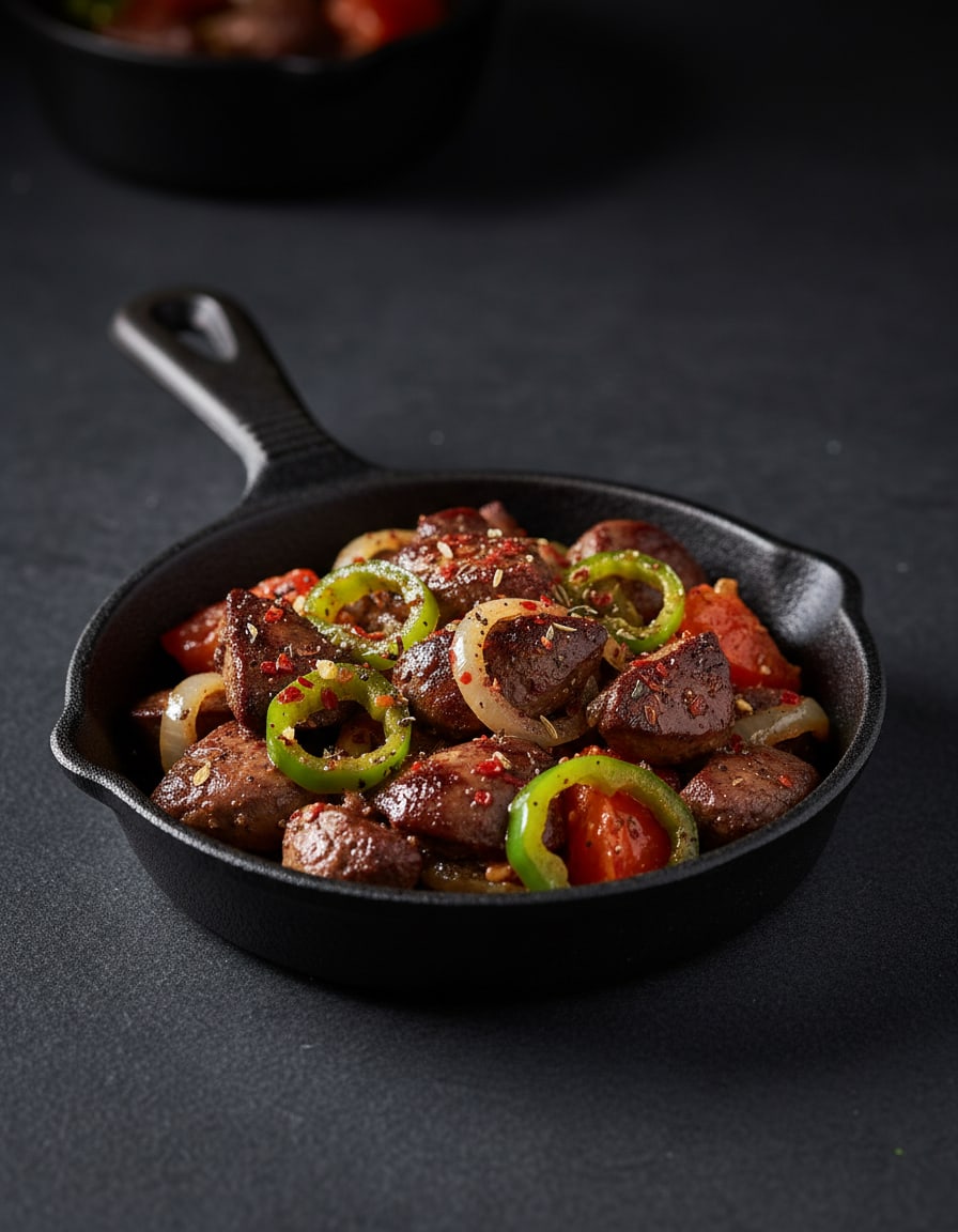 Sautéed Chicken Livers
